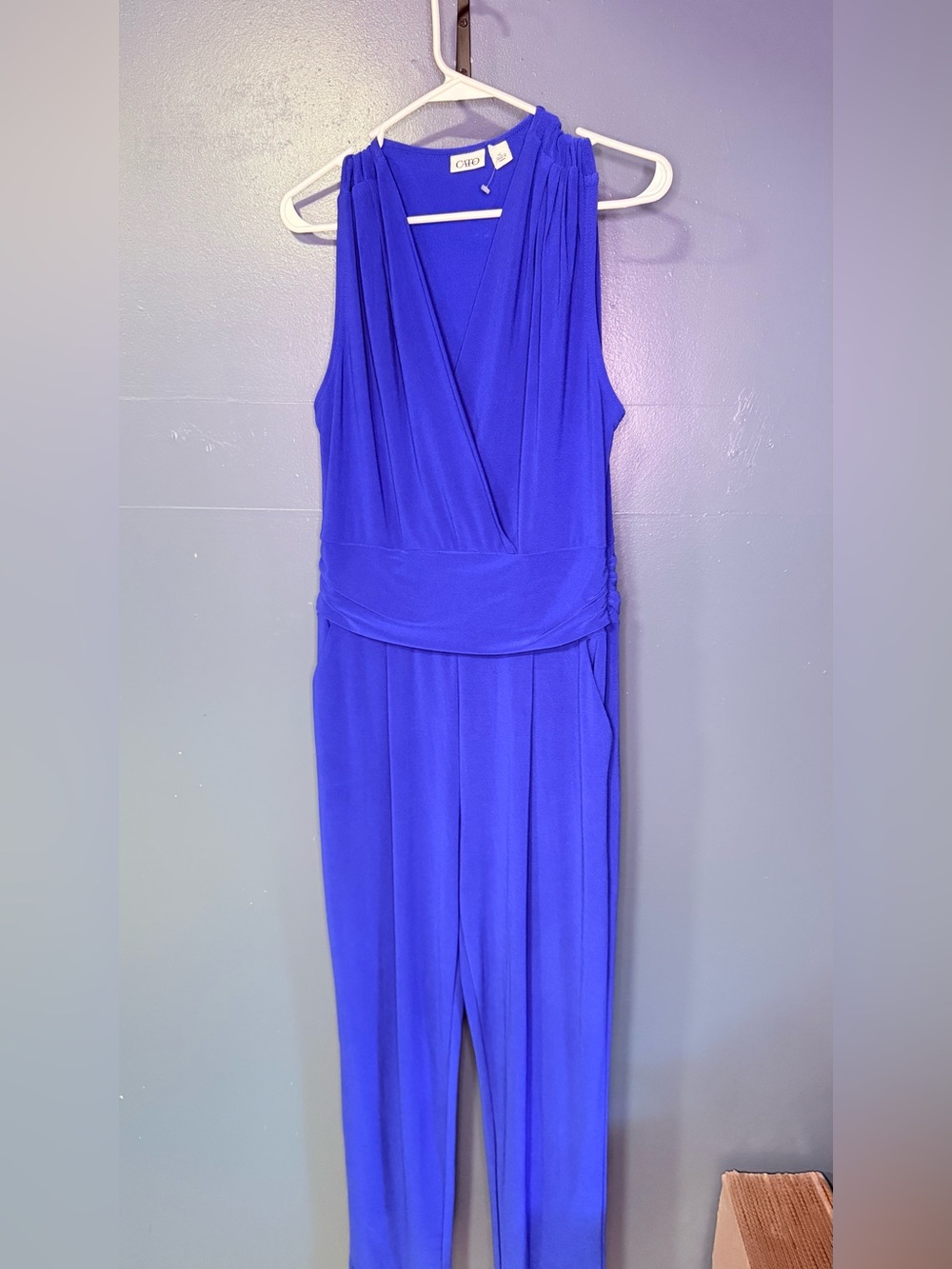 Cato Sleeveless Royal Blue Jumpsuit